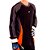 Camisa Poker Goleiro Invicto Infantil Preto, Cinza e Laranja - Imagem 3