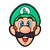 Jibbitz Crocs Super Mario Luigi Verde - Imagem 1