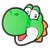 Jibbitz Crocs Super Mario Yoshi Verde - Imagem 1