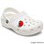 Jibbitz Crocs Pokébola Vermelho/Branco - Imagem 2