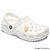 Jibbitz Crocs Mão de Paz Amarelo/Branco - Imagem 2
