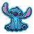 Jibbitz Crocs Stitch Azul - Imagem 1