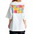 Camiseta Oversized BAW Smiley Unissex Off White - Imagem 3