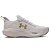 Tênis Under Armour Charged Slight 3 SE Branco e Dourado - Imagem 1