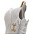 Tênis Under Armour Charged Slight 3 SE Branco e Dourado - Imagem 8
