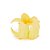 Presilha de Cabelo Farm Mini Flor Amarelo - Imagem 2