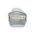 Sandália Crocs Classic Glitter Infantil White - Imagem 6