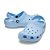 Sandália Crocs Classic Clog Infantil Unissex T Blue - Imagem 4