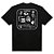 Camisa Thug Nine Mistakes Masculino Preto, Branco - Imagem 2