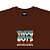 Camisa Thug Nine Boys Masculino Marrom - Imagem 3