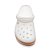 Sandália Crocs Crocband Branco, Rose - Imagem 5