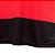 Camisa Adidas CR Flamengo 26 I Feminino Preto, Vermelho - Imagem 5