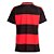 Camisa Adidas CR Flamengo 26 I Feminino Preto, Vermelho - Imagem 2