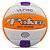 Bola Poker Vôlei VLT140 Branco, Laranja e Roxo - Imagem 1