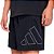 Bermuda Adidas WE Base BL Masculina Preto, Branco - Imagem 2