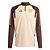 Jaqueta Adidas Flamengo Treino 26/27 Masculino Bege Marrom - Imagem 1