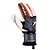 Luva Poker Goleiro Profissional Ortho Branco Preto - Imagem 2