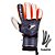Luva Poker Goleiro Profissional Ortho Branco Preto - Imagem 3
