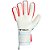 Luva Poker Goleiro Profissional Ortho Vulcan Branco Azul - Imagem 4