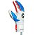Luva Poker Goleiro Profissional Ortho Vulcan Branco Azul - Imagem 2