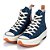 Tênis All Star Run Star Hike Seasonal Cano Alto Jeans Marinho - Imagem 4