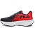 Tênis Fila Agile Feminino Preto e Vermelho - Imagem 3