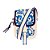 Bolsa Farm Fervo Porcelain OA Off White e Azul - Imagem 1