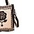 Bolsa Farm Mimo Rosa Off White e Preta - Imagem 3
