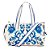 Bolsa Farm Viva Porcelain Off White, Azul e Amarelo - Imagem 1