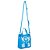 Bolsa Farm Mimo Lenço Tropical Azul e Branco - Imagem 2