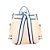 Bolsa Farm Pipoquinha Porcelain Off White e Azul - Imagem 3