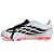 Chuteira Adidas Campo Predator Club FG MG Branco, Preto e Rosa - Imagem 3