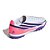 Chuteira Adidas Society F50 Hyperfast Club Branco, Azul e Rosa - Imagem 6