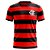 Camiseta Betel Flamengo Home Vermelha e Preta - Imagem 1