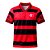Camiseta Betel Flamengo Retrô 1996 Vermelha e Preta - Imagem 1