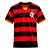 Camiseta Betel Flamengo Retrô 2008 Vermelha e Preta - Imagem 1