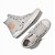 Tênis Converse All Star Chuck Taylor Cano Alto Cinza e Amêndoa - Imagem 4