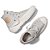Tênis Converse All Star Run Star Hike Cano Alto Cinza e Amêndoa - Imagem 4