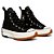 Tênis Converse All Star Run Star Hike Seasonal Cano Alto Preto e Ouro Claro - Imagem 2