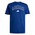Camiseta Adidas Table Tee Masculina Azul e Branco - Imagem 1