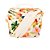 Mini Cooler Farm Farofa Floral Havaiano Off White - Imagem 1