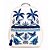 Mochila Farm Xodó Tropical ETC Off White e Azul - Imagem 1