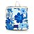 Mochila Farm Cooler Hibisco do Mar Off White e Azul - Imagem 1