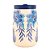 Copo Farm Que Sede 450ml Tropical ETC Off White e Azul - Imagem 1