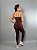Conjunto Fitness Top/Legging Marrom Chocolate - Imagem 3