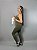 Conjunto Fitness Top/Legging Verde Militar - Imagem 1