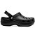 Sandália Crocs Classic Platform Feminina All Black - Imagem 1