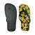Chinelo Farm Feminino Salto Rastreiro Preto Amarelo - Imagem 2