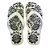 Chinelo Farm Feminino Rastreio Branco Guanacaste - Imagem 1