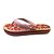 Chinelo Farm Salto Rasteiro Rosa Arara Floral - Imagem 3